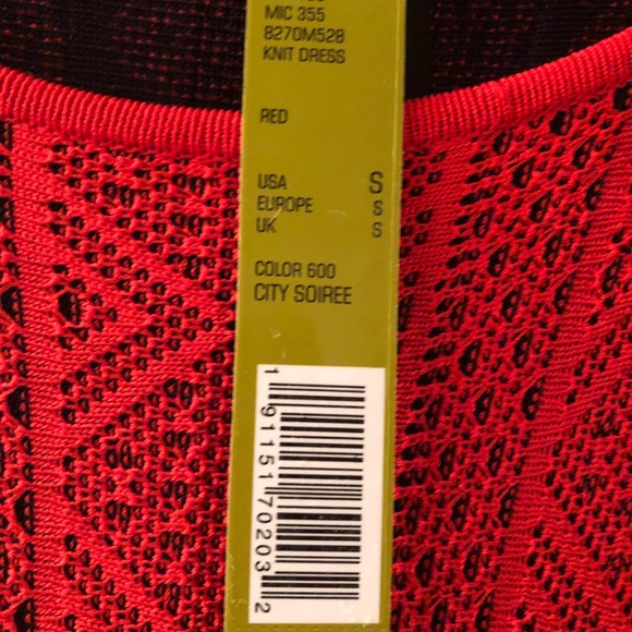 Gianni Bini Red City Shore Knit Dress - Picture 13 of 13